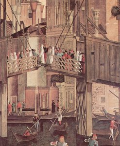 Le Miracle de la relique de la Sainte Croix - Vittore Carpaccio